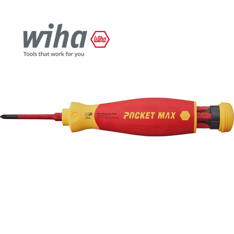 Bộ tua vít tổng hợp cách điện 5in1 PocketMax Wiha 45296