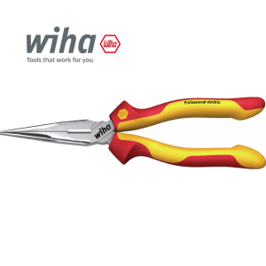 Kìm nhọn cách điện 1000V 200mm Wiha 26727