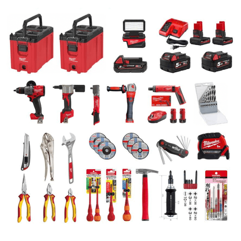 Bộ dụng cụ Bảo dưỡng Xe HC58VP 58 chi tiết